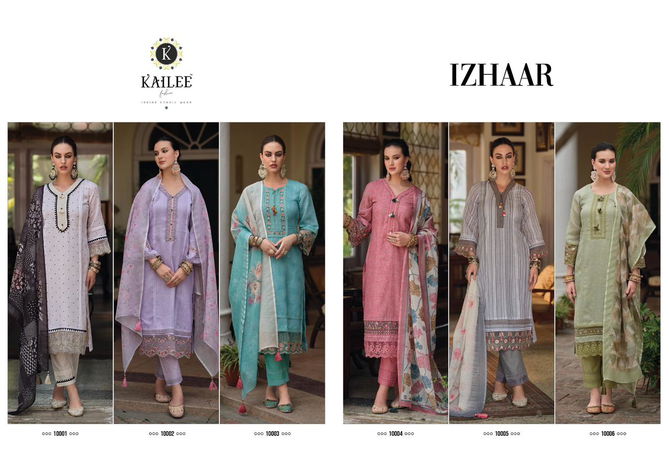 Izhaar By Kailee Designer Readymade Suits Catalog